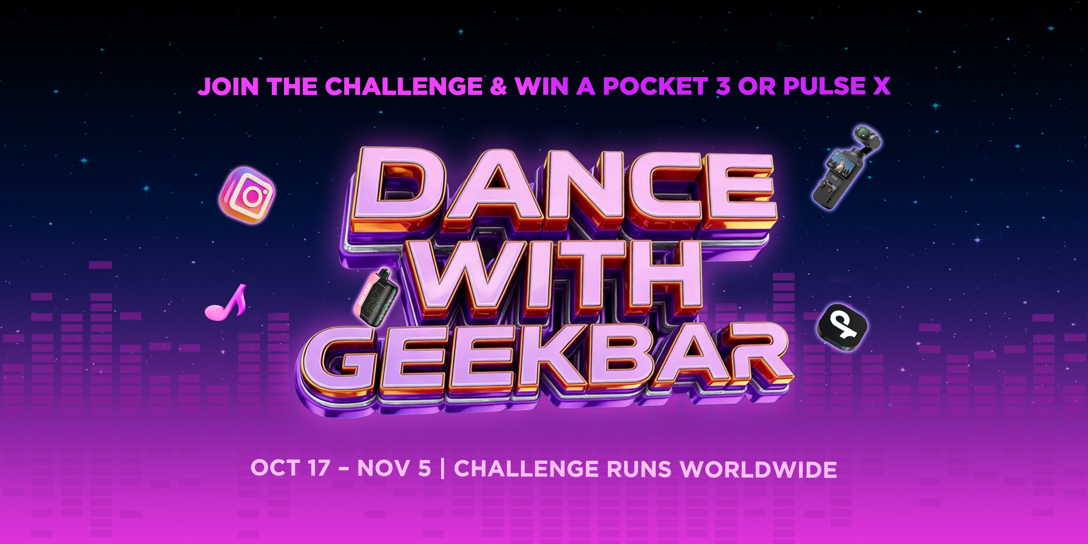 dance with geekbar